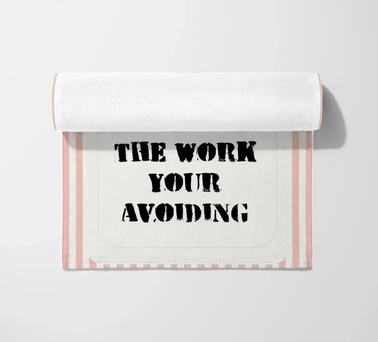 the magic your looking for is in the work your avoiding beach towel by zaidza
