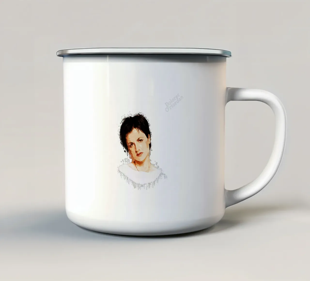 Dolores tazza in smalto da Gunawan Rb