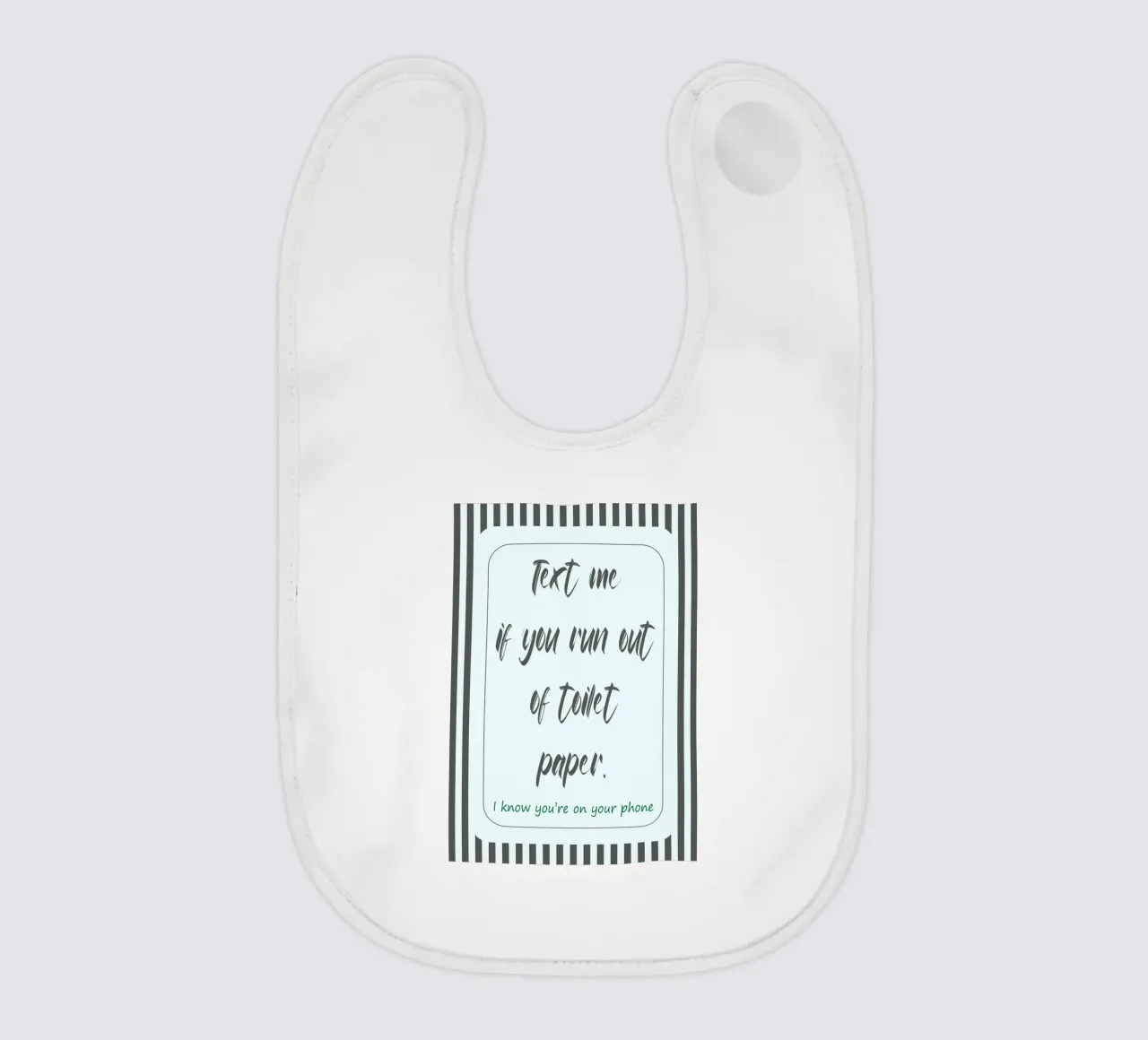 Text Me If You Run Out Babylätzchen von zaidza