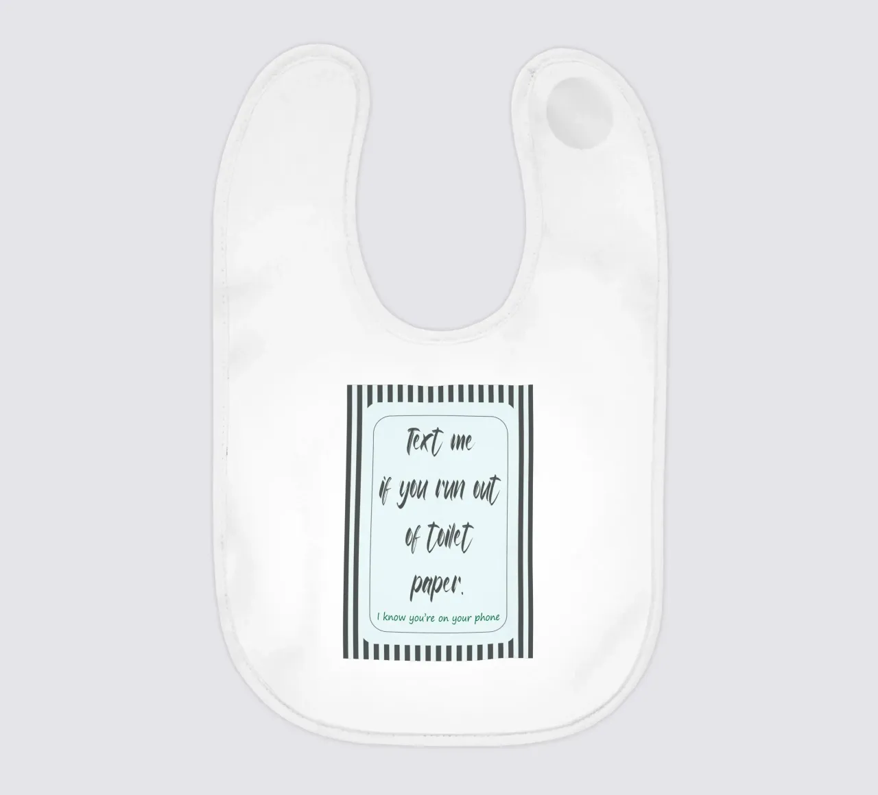 Text Me If You Run Out Babylätzchen von zaidza