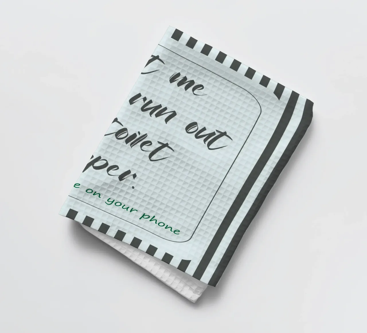 Text Me If You Run Out Geschirrtuch von zaidza