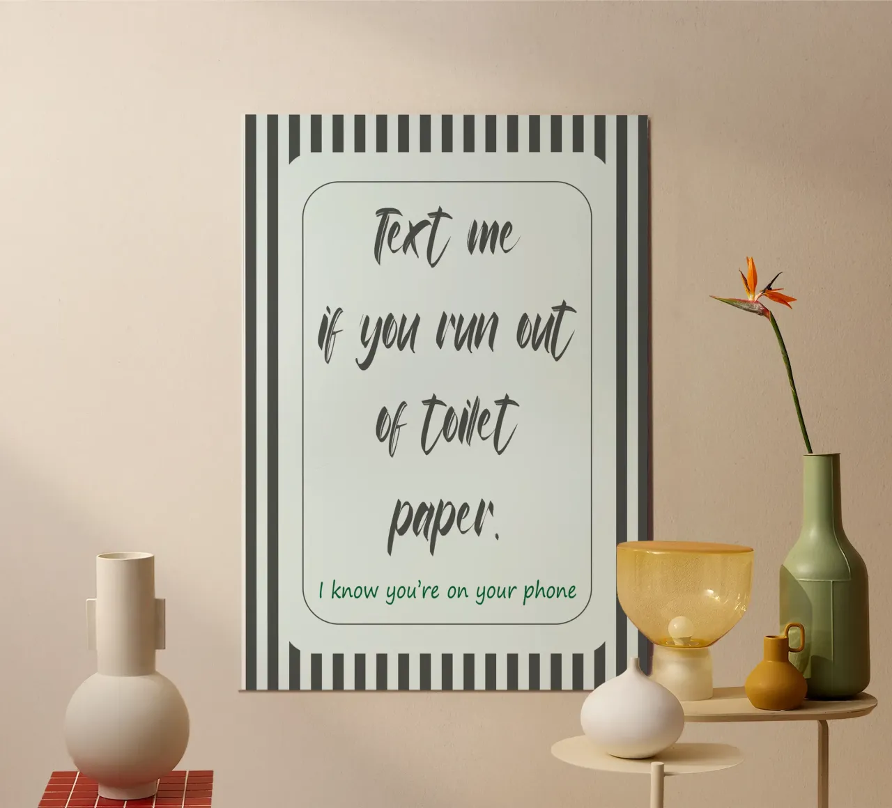 Text Me If You Run Out Hahnemühle von zaidza