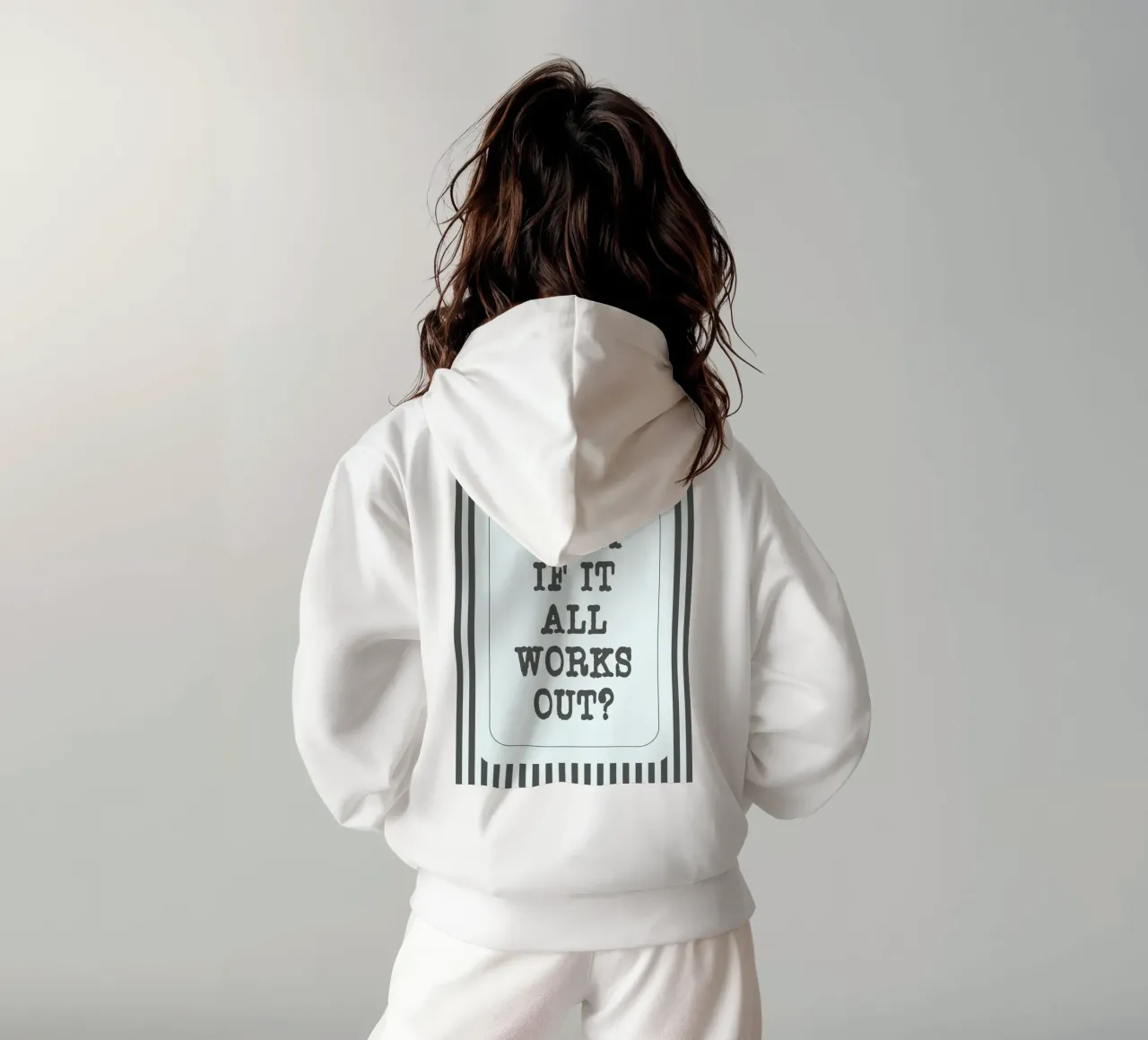 e se tutto si risolvesse felpa con cappuccio da zaidza