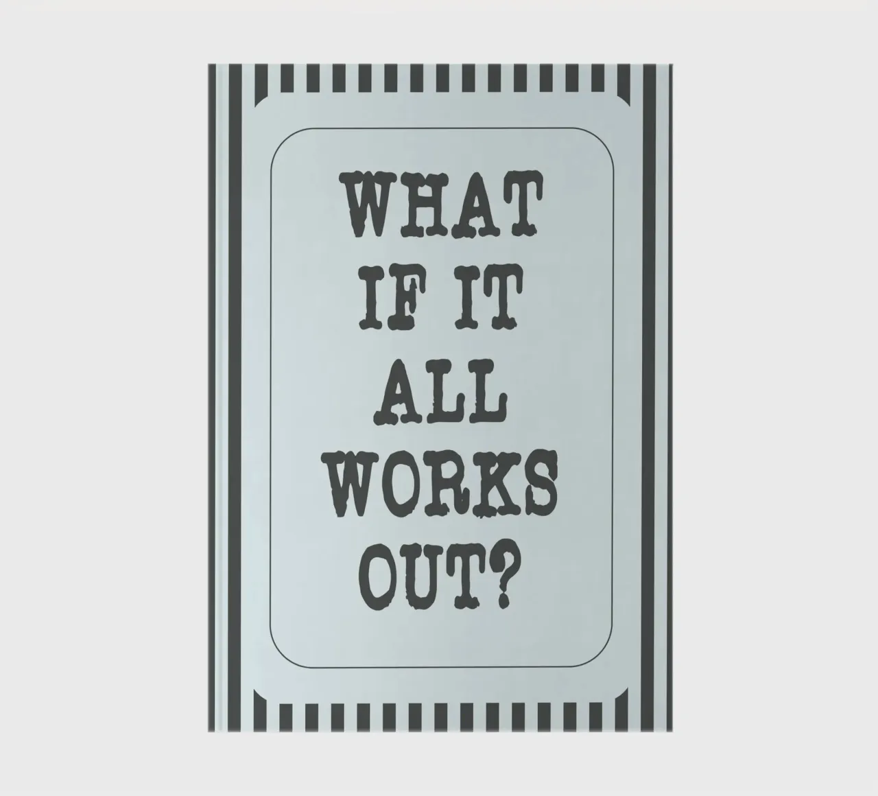 what if it all works out notebook by zaidza