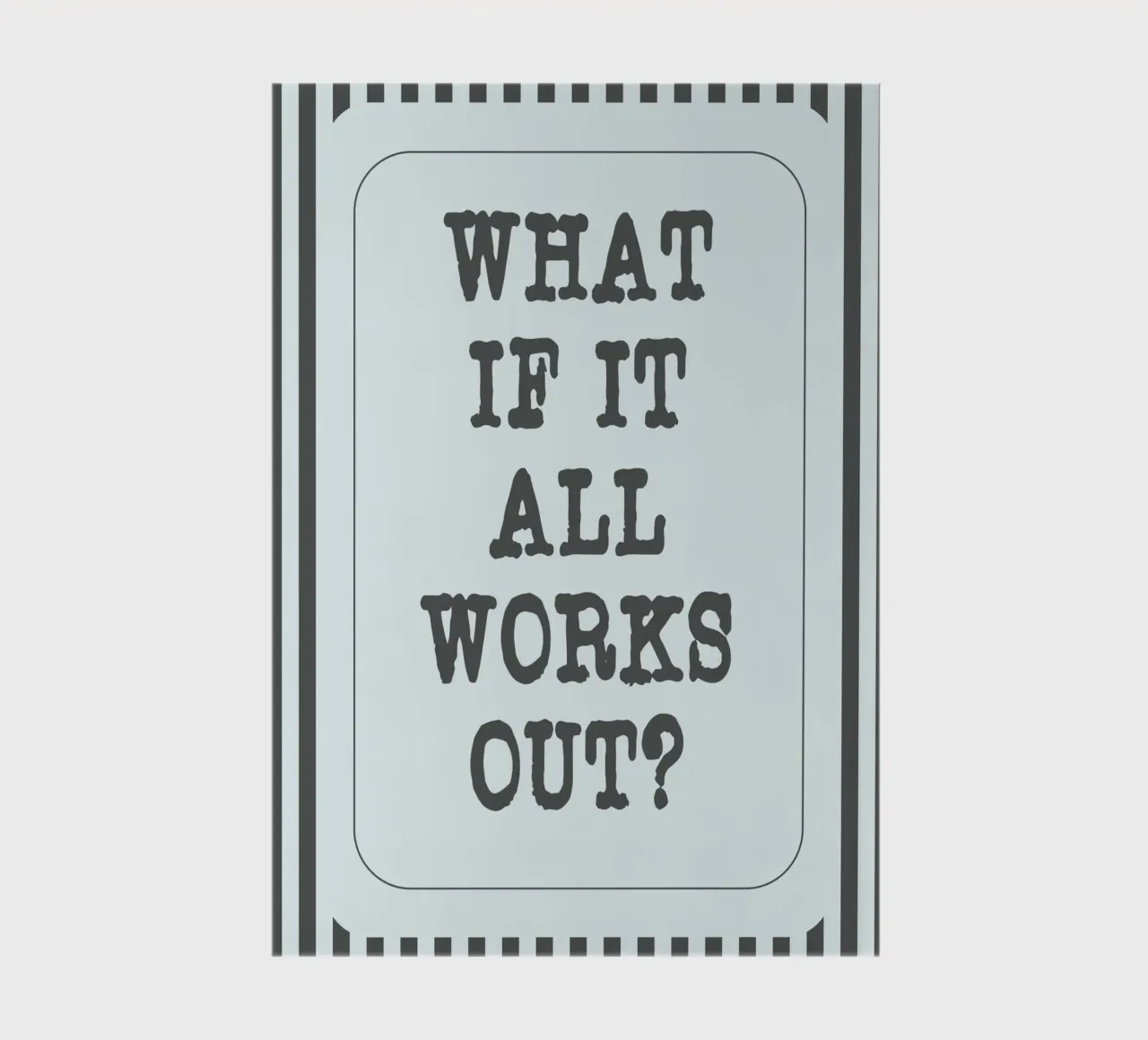 what if it all works out notebook by zaidza