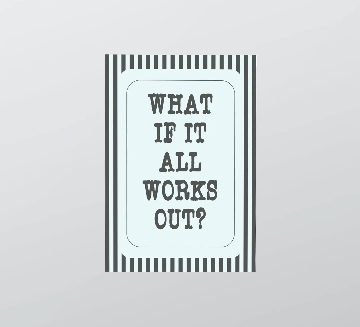 e se tutto si risolvesse adesivo da zaidza