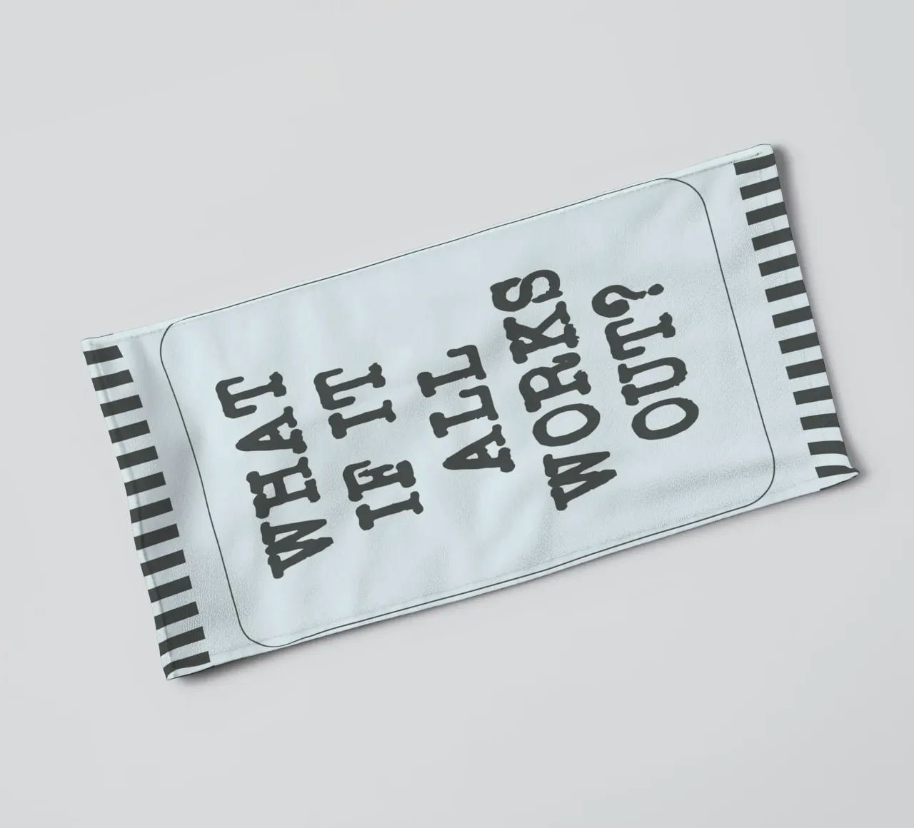 what if it all works out towel by zaidza