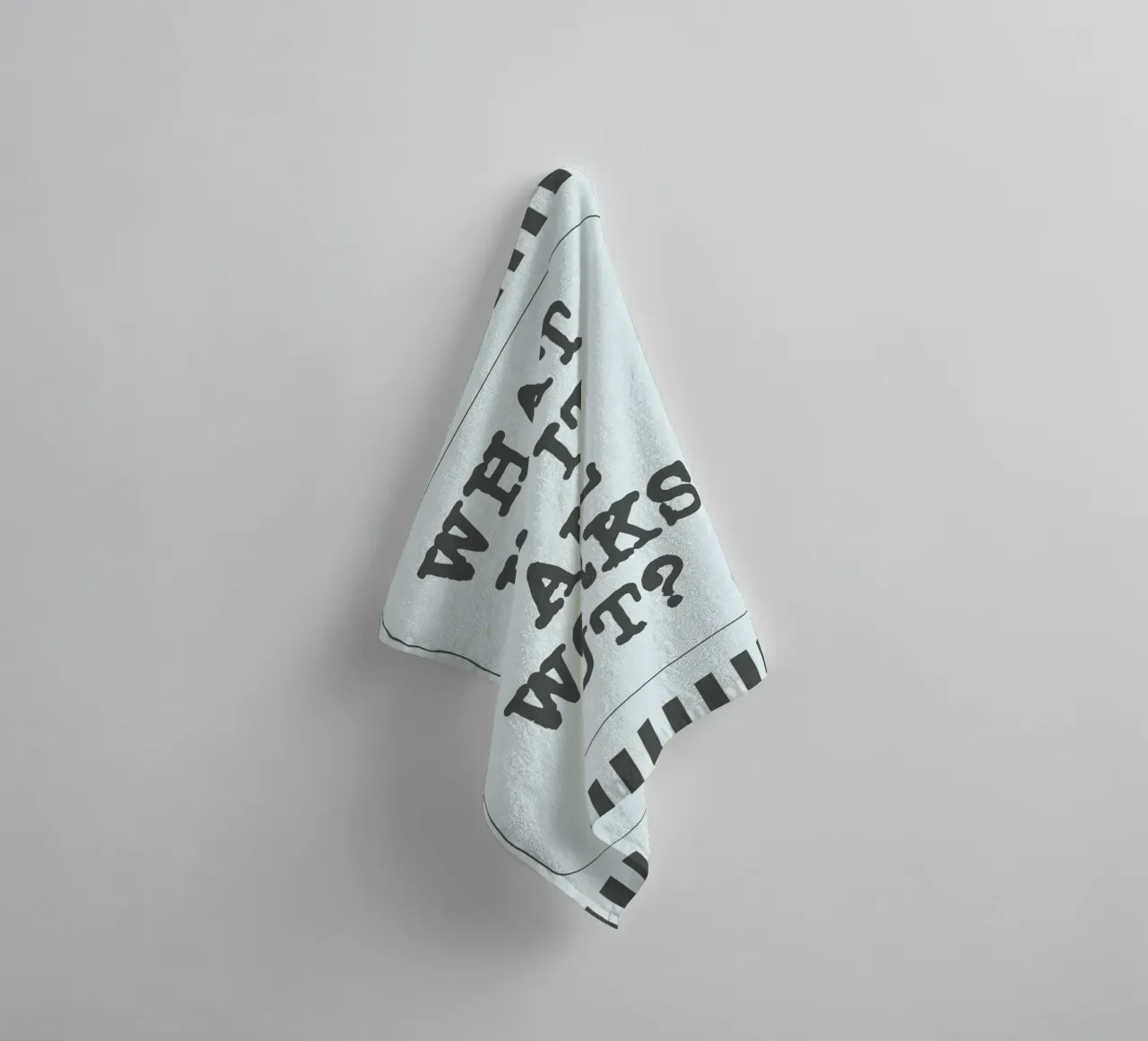 what if it all works out towel by zaidza