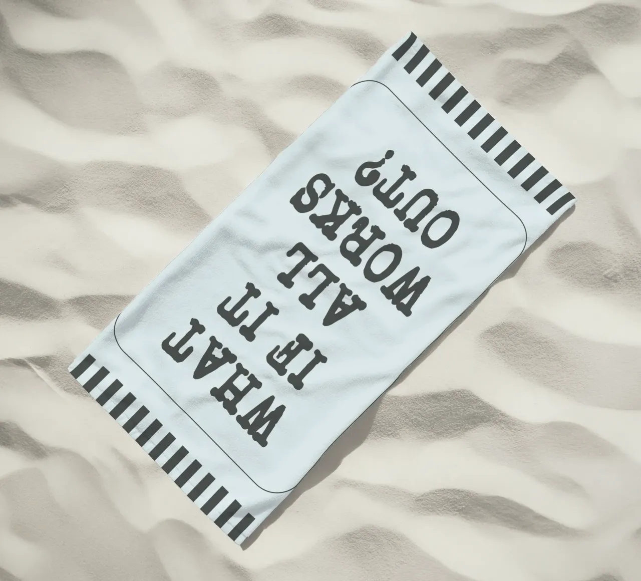 e se tutto si risolvesse telo mare da zaidza