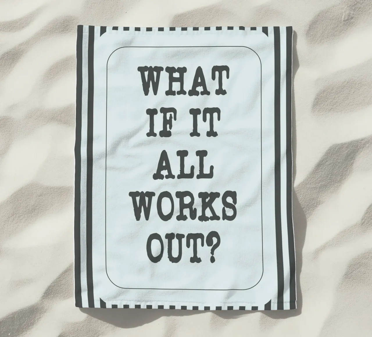 e se tutto si risolvesse telo mare da zaidza