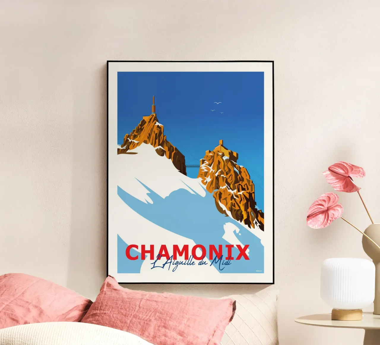 Chamonix l'Aiguille du Midi plexiglass da Raphaël Delerue