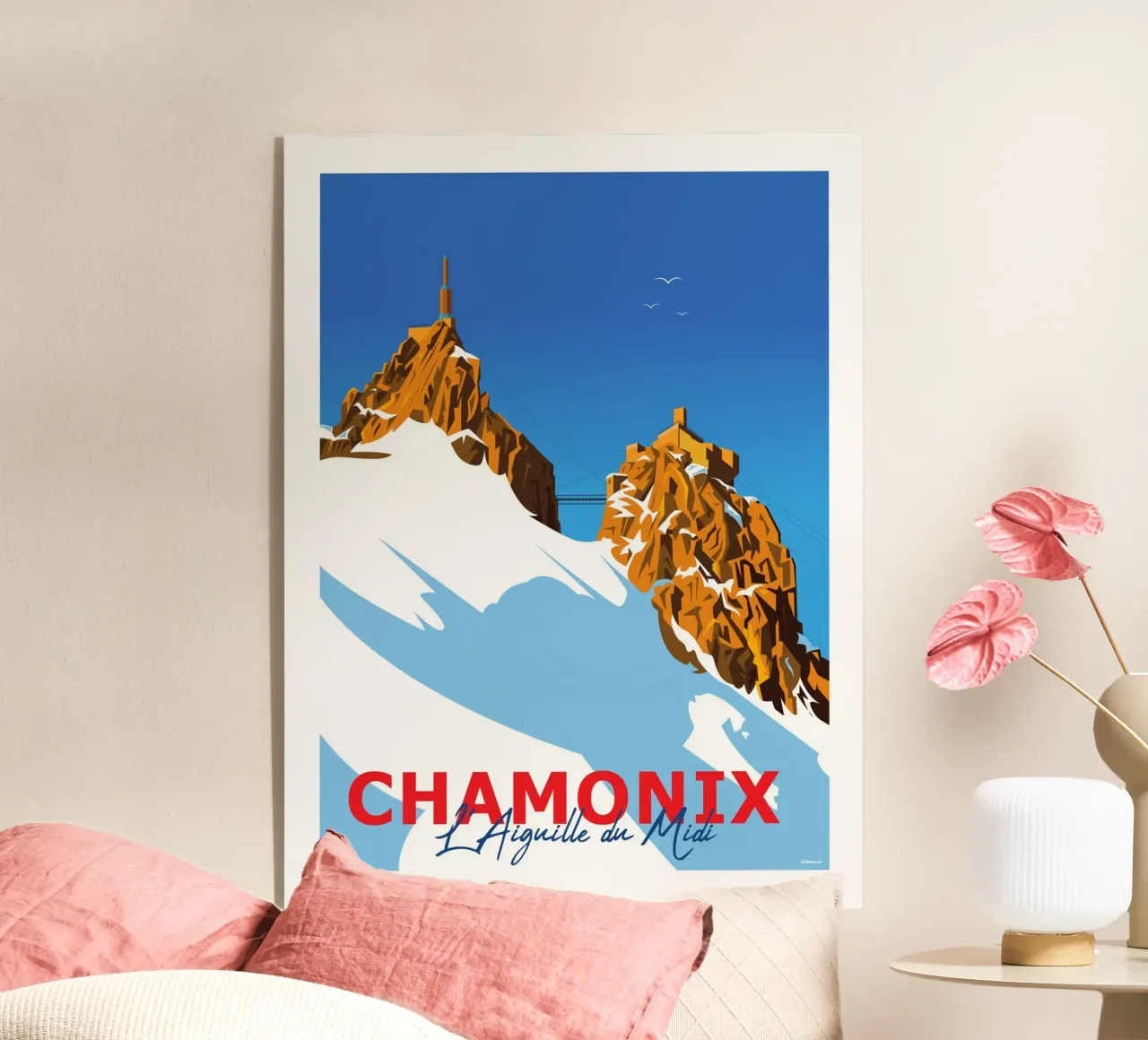 Chamonix l'Aiguille du Midi plexiglass da Raphaël Delerue