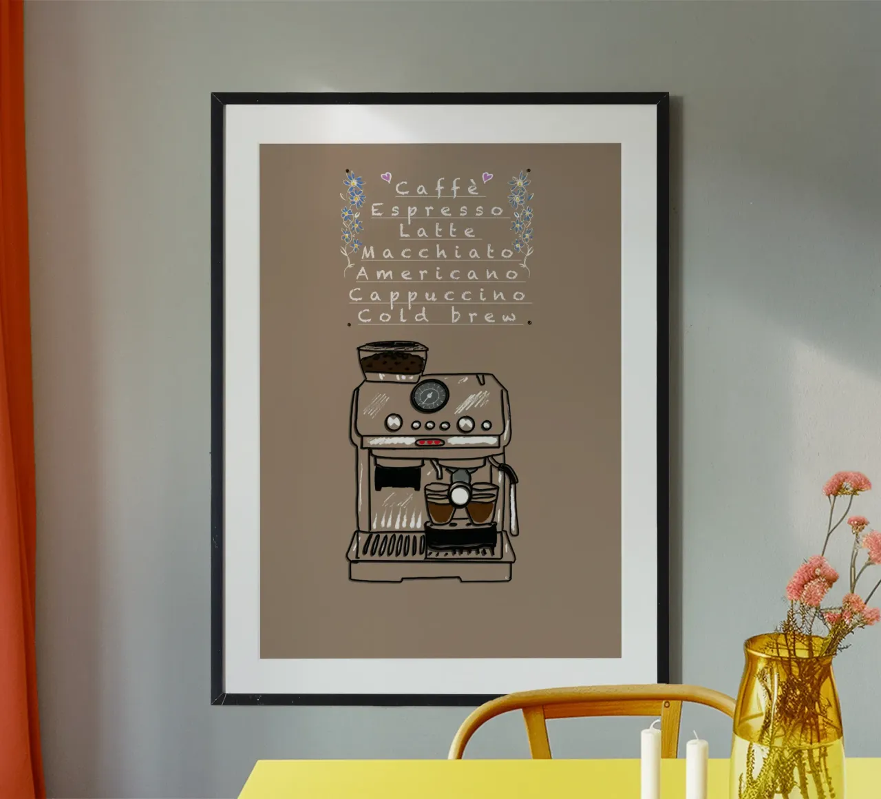 Espresso,Caffe,Latte.... carta hahnemühle da Nica Colorie