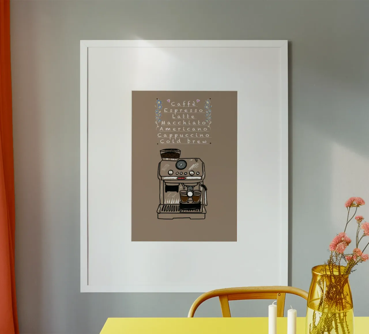 Espresso,Caffe,Latte.... carta hahnemühle da Nica Colorie