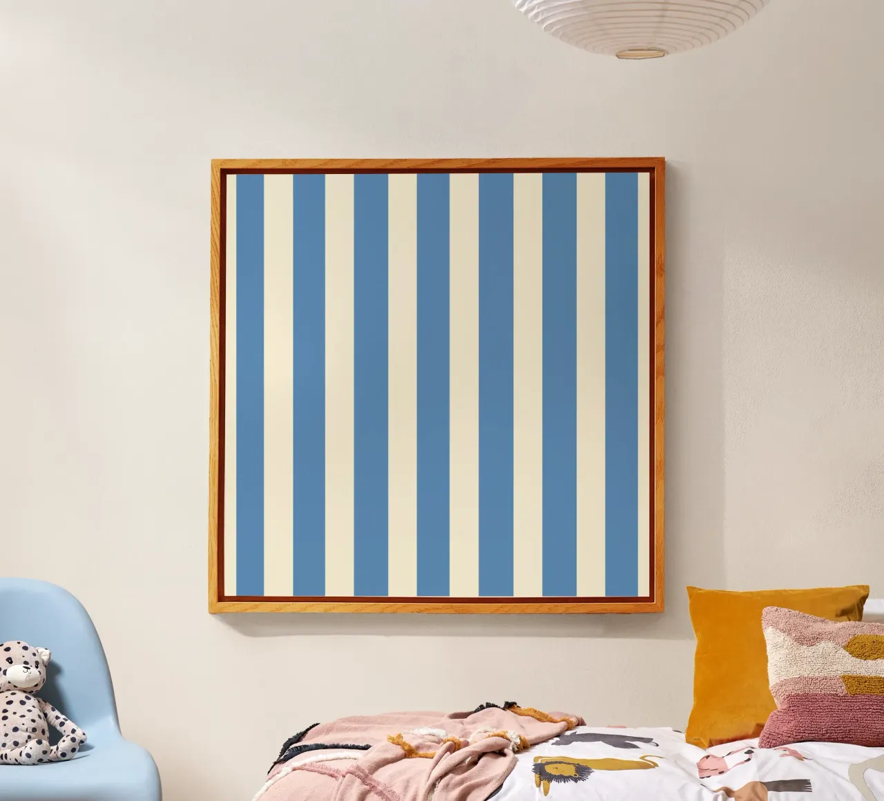 Verticali blu moderne plexiglass da Timeless moderna