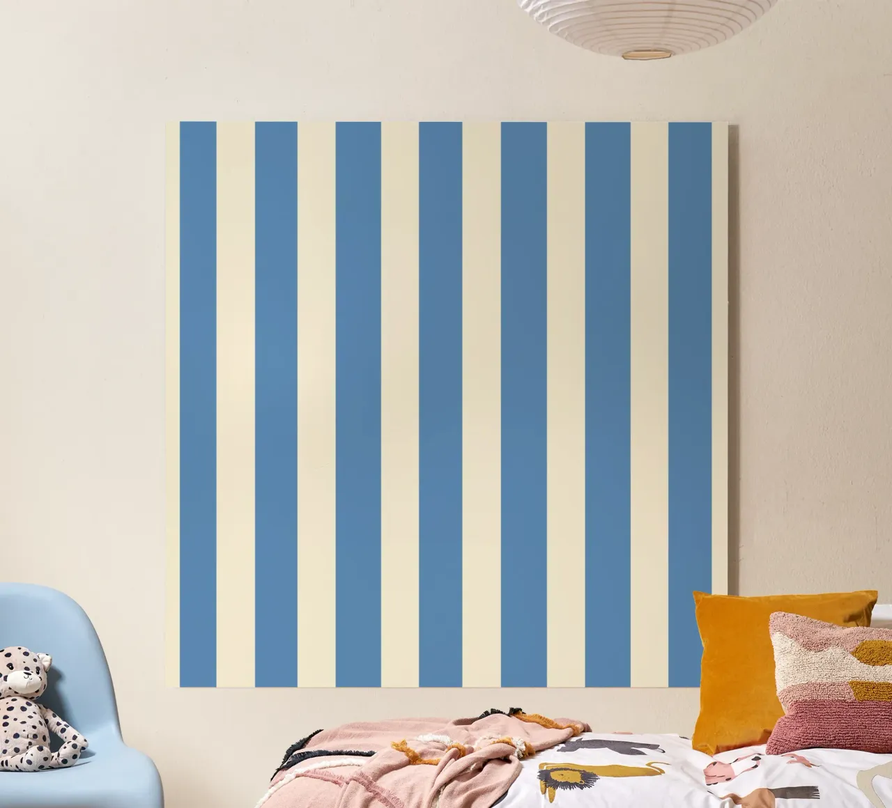 Verticali blu moderne plexiglass da Timeless moderna