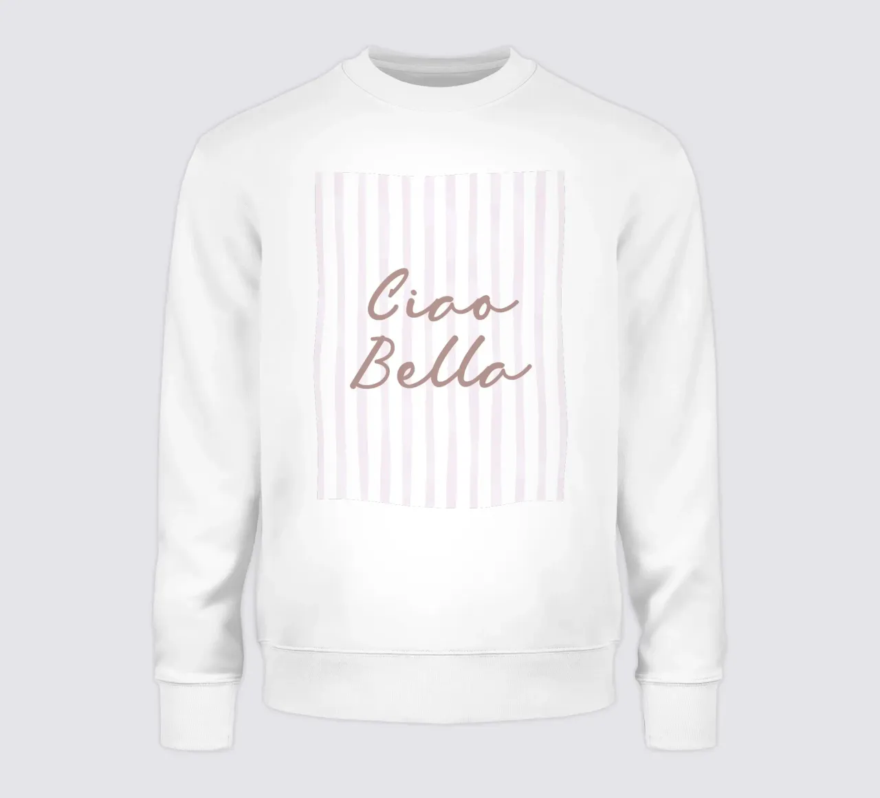 Ciao Bella Wall Art Print felpa da Littleleo