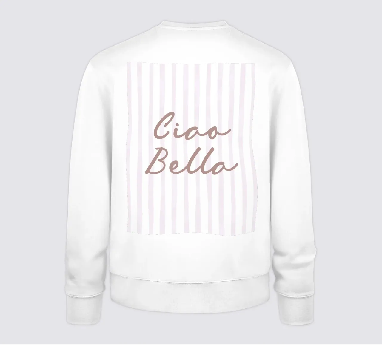 Ciao Bella Wall Art Print felpa da Littleleo