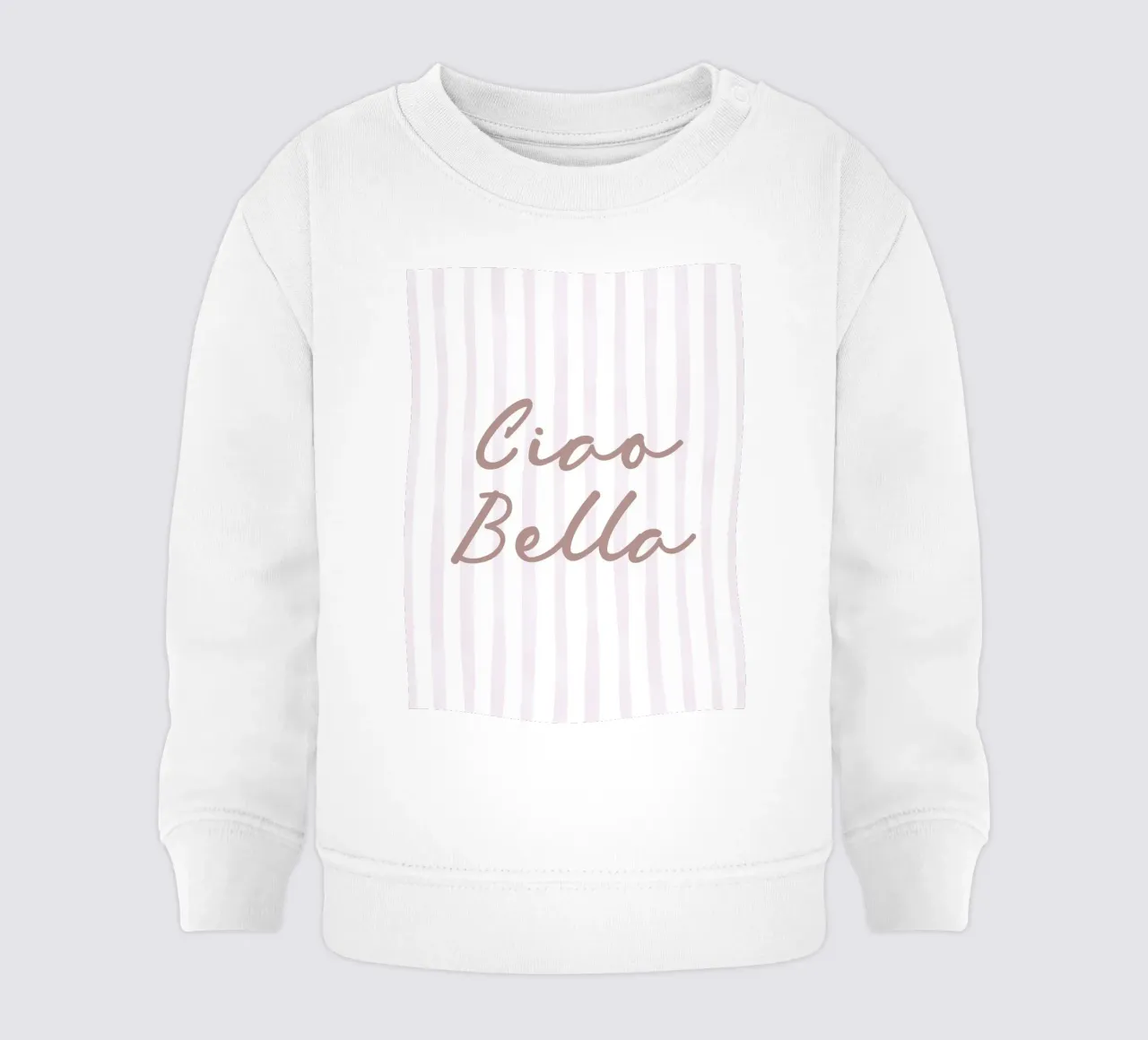 Ciao Bella Wall Art Print felpa neonato da Littleleo