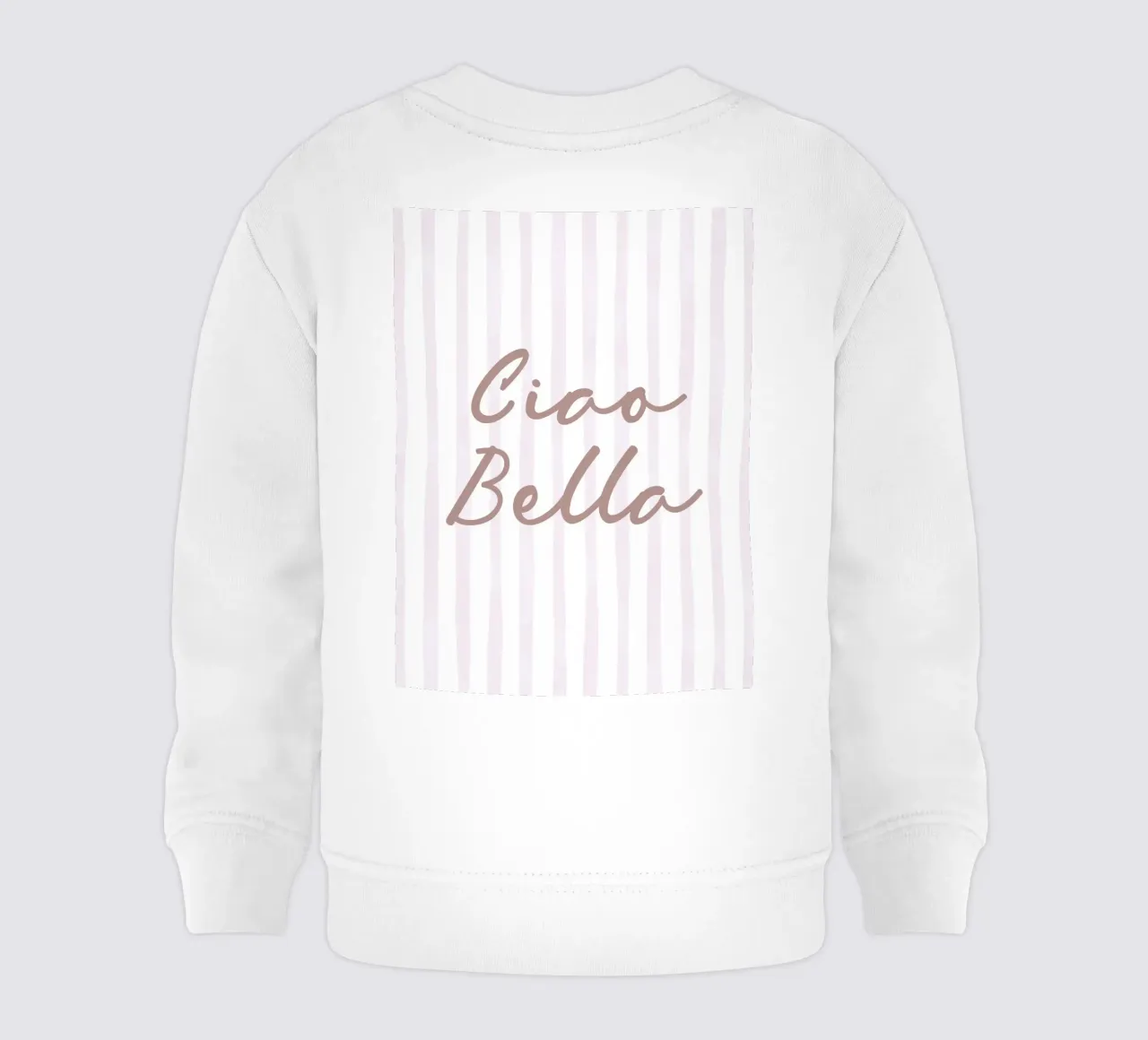 Ciao Bella Wall Art Print felpa neonato da Littleleo