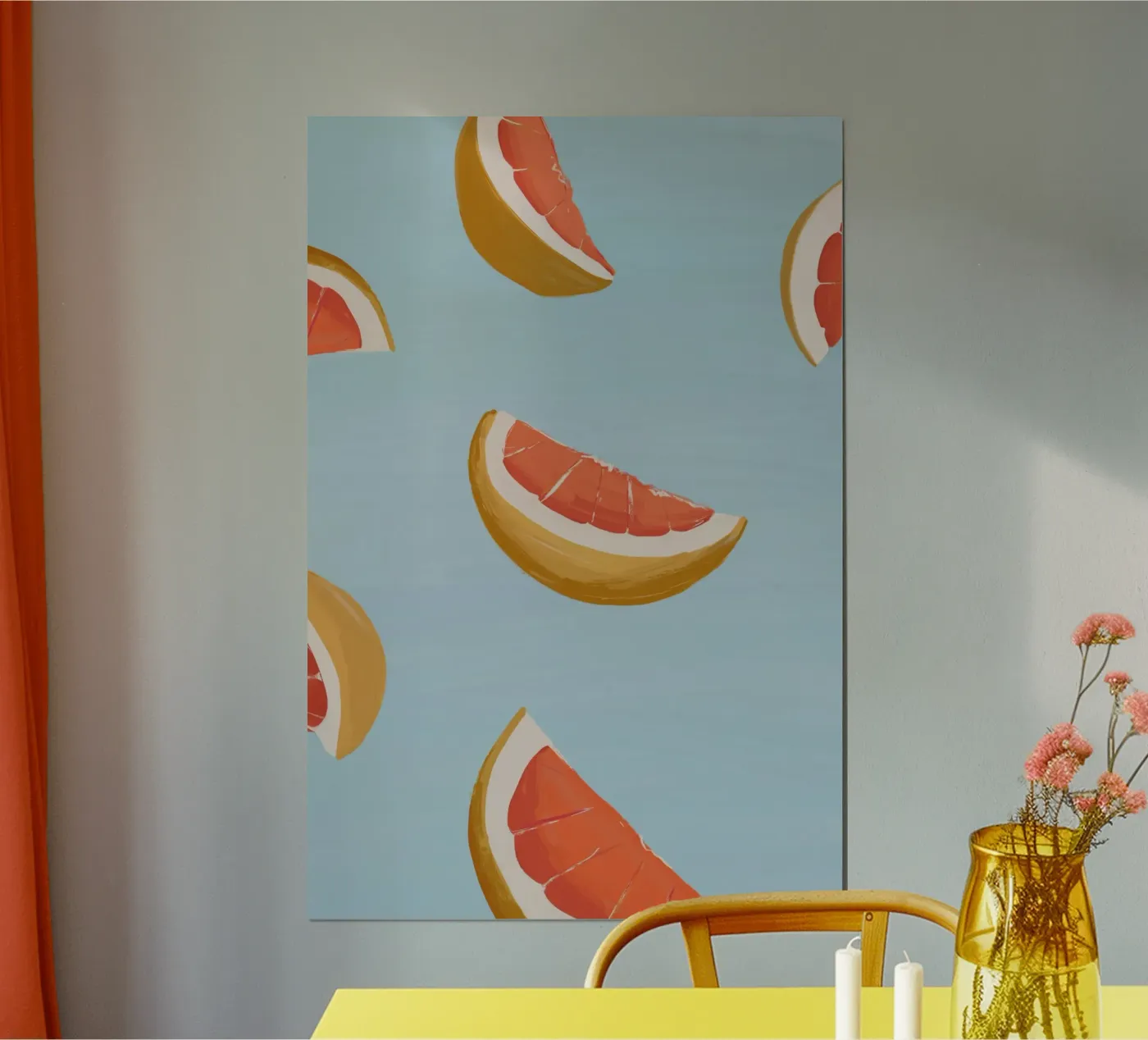 Fruit Rain poster by treechild