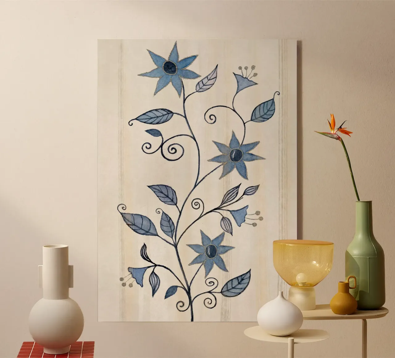 Tendine blu plexiglass da Farbwelten