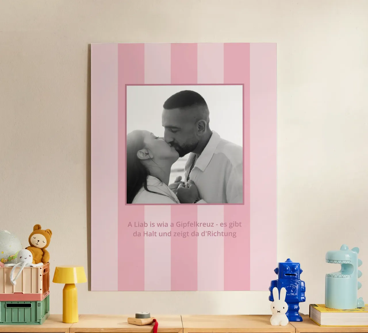 Die Liab plexiglass da Made in Bavaria