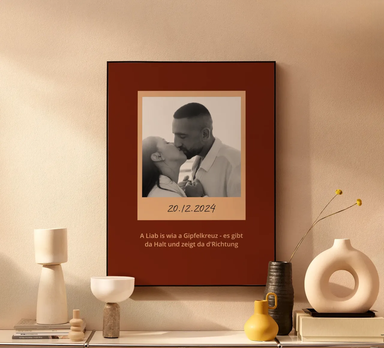 Die Liab plexiglass da Made in Bavaria