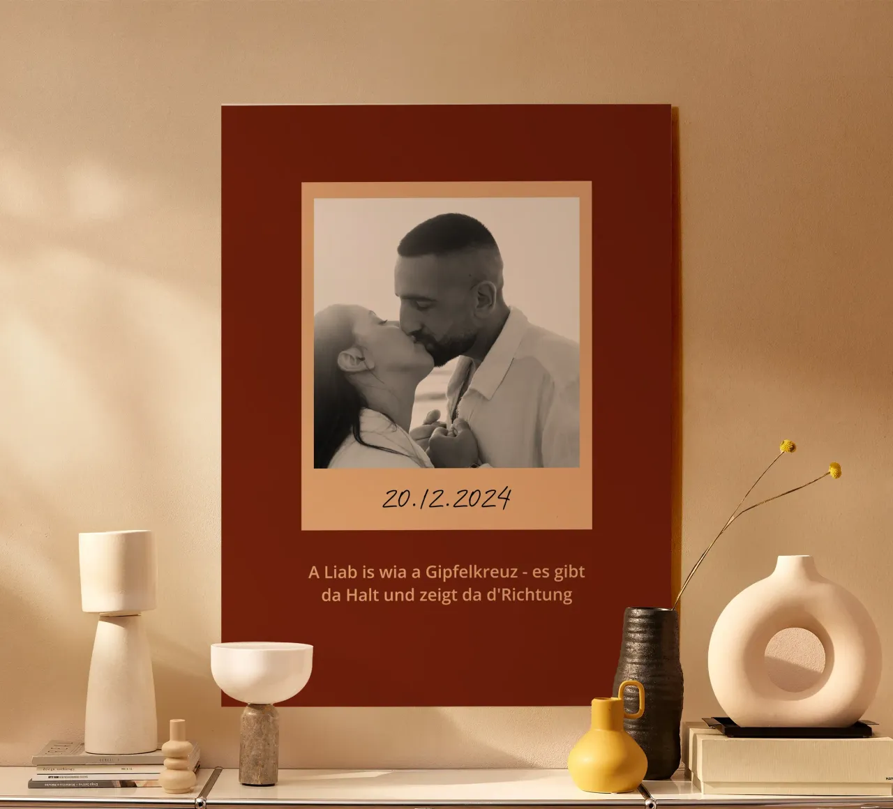 Die Liab plexiglass da Made in Bavaria