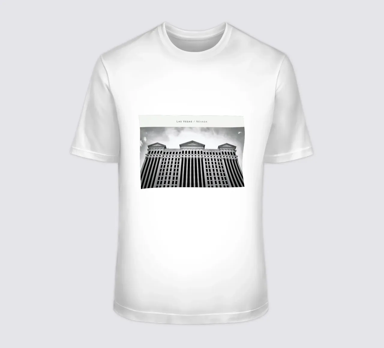 Las Vegas B&W t-shirt da In Full Color