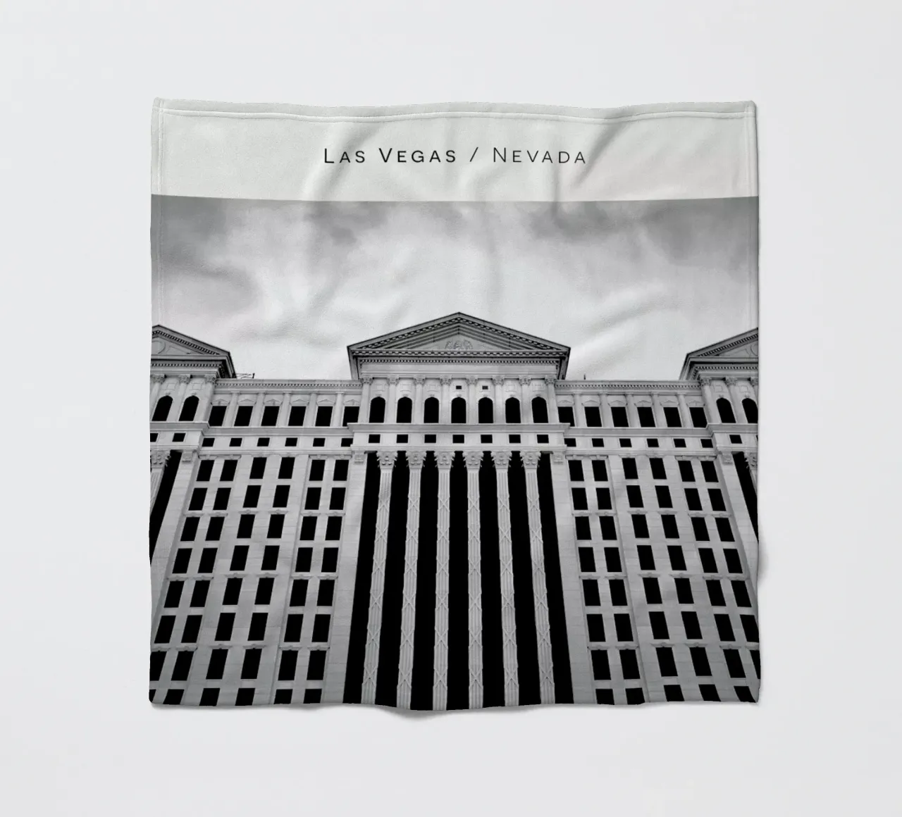 Las Vegas B&W coperta in pile da In Full Color