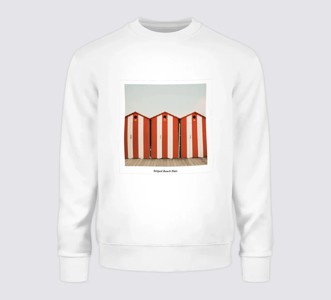 Capanne da spiaggia a strisce felpa da aaron Shop