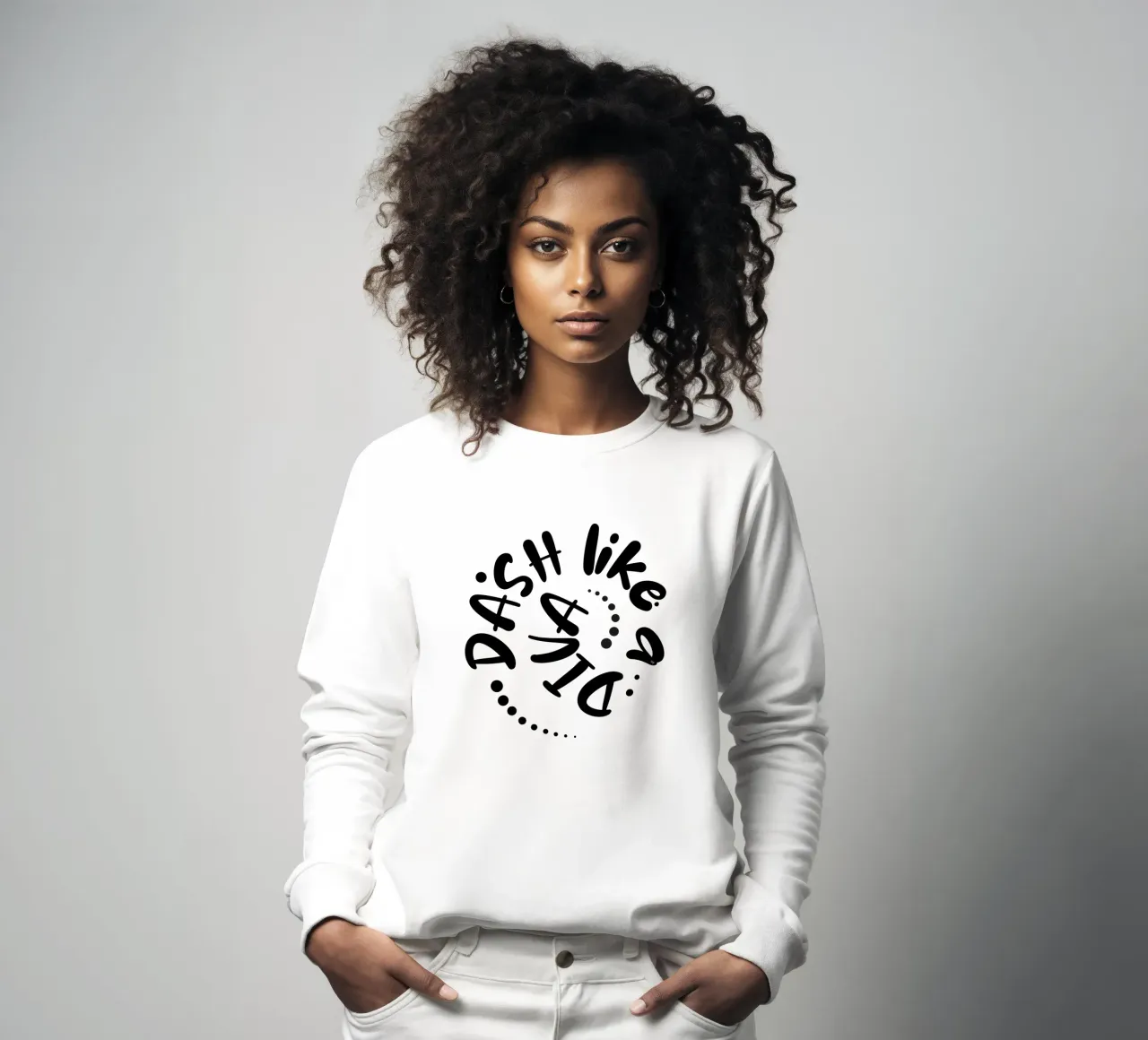 Citazione di Dash like a diva felpa da TSW