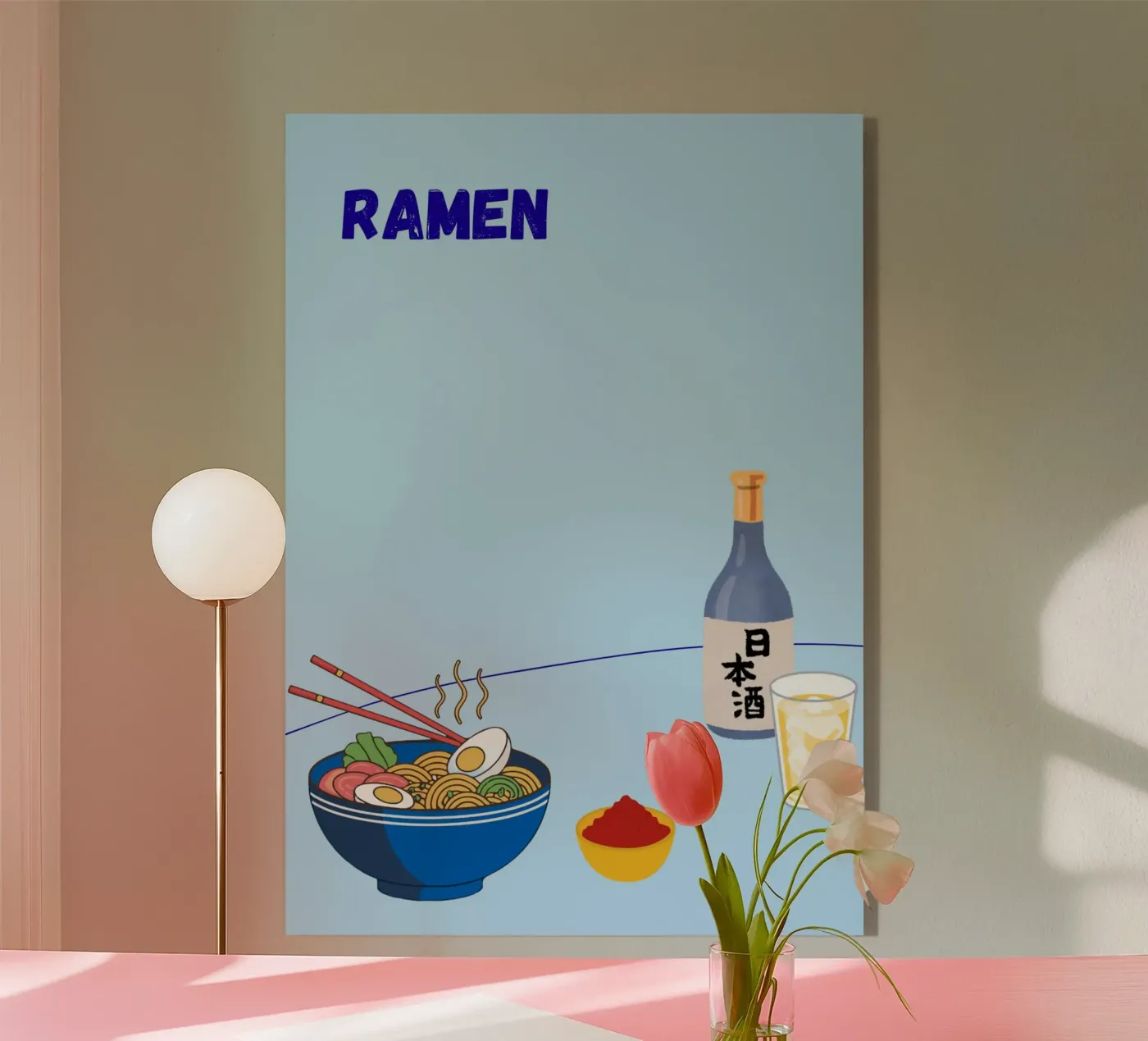 Ramen Acryl-Glas von Tasty Colors