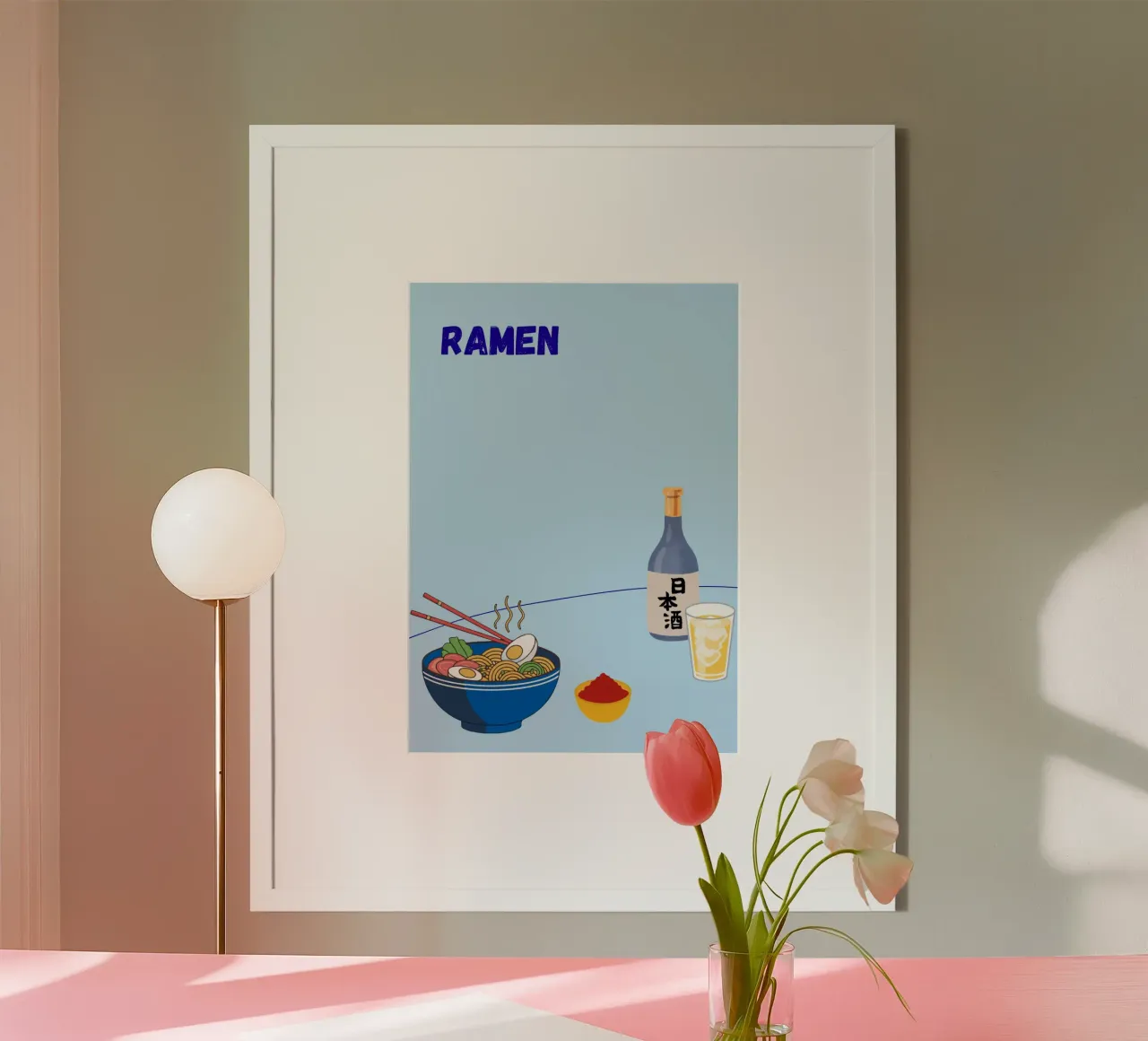 Ramen poster da Tasty Colors
