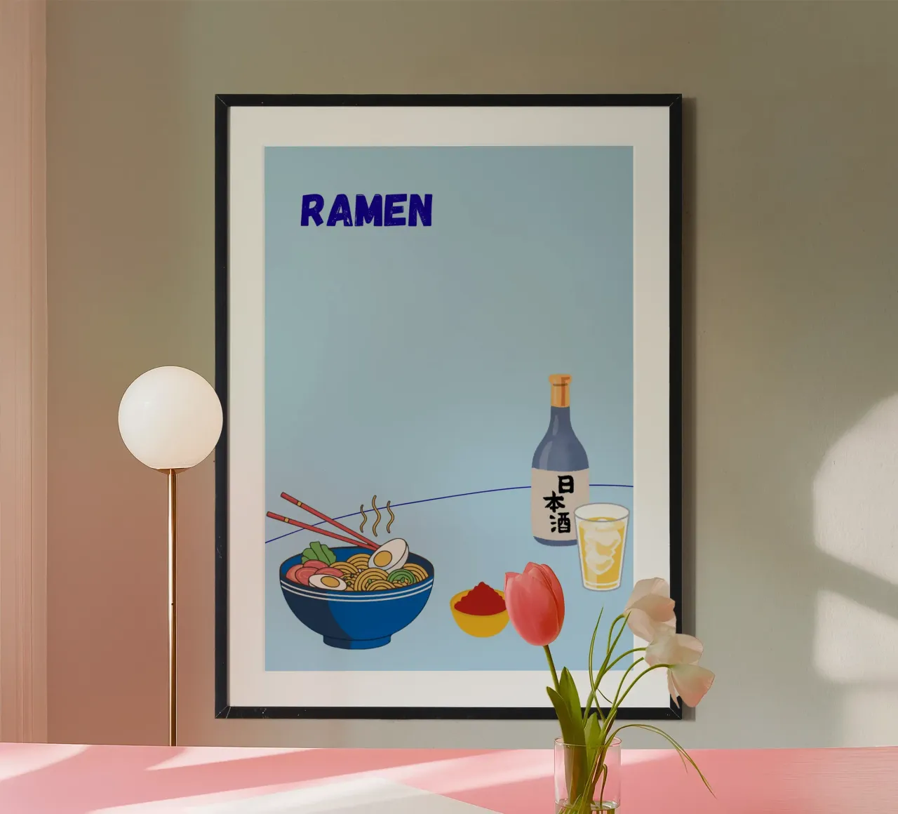 Ramen poster da Tasty Colors