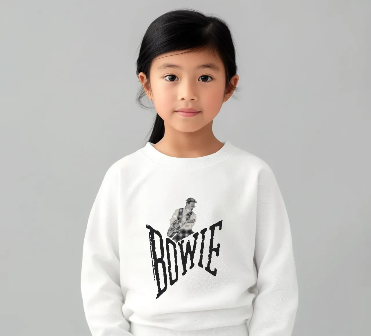 David Bowie Jump kids sweatshirt by Gunawan Rb