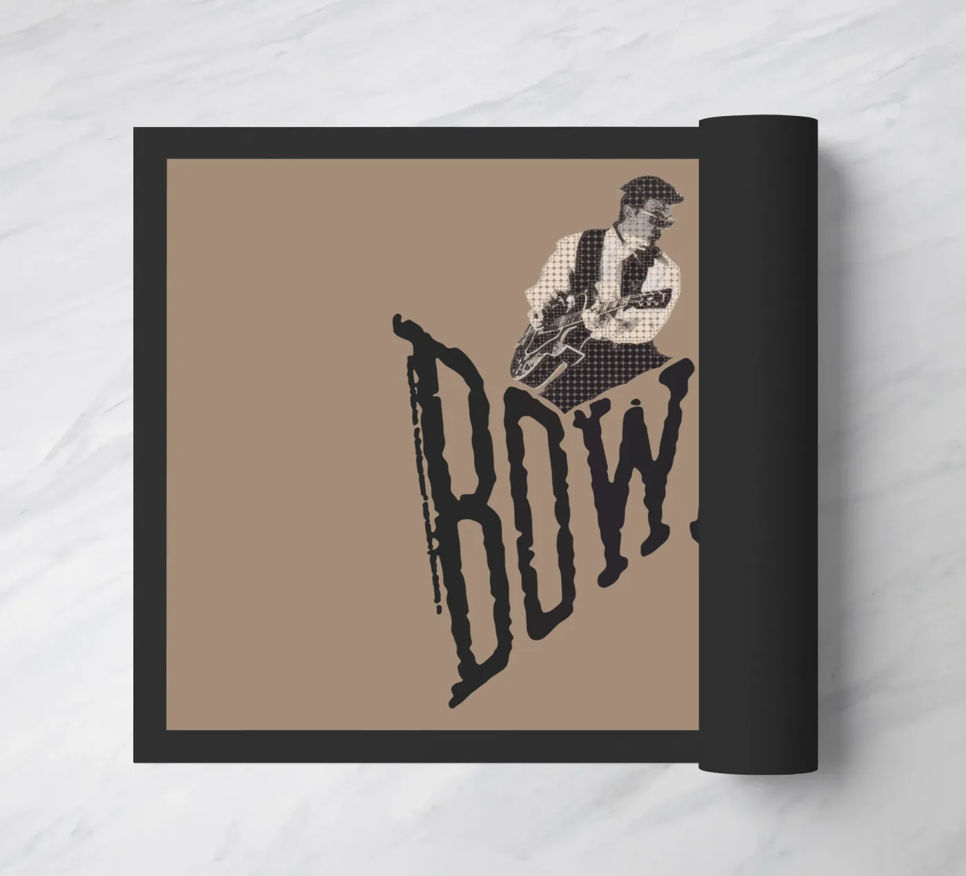 David Bowie Springen deurmat van Gunawan Rb