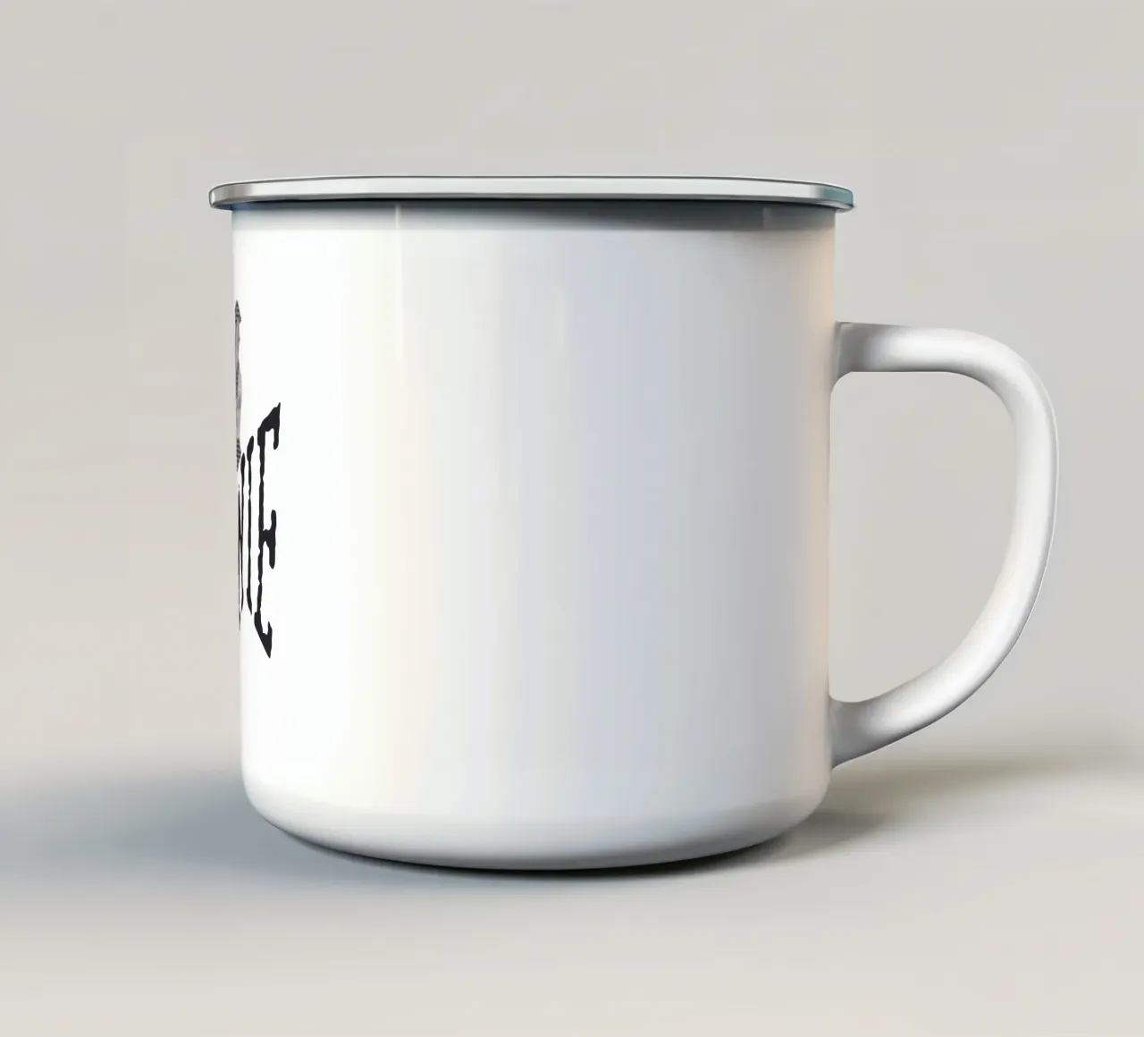 Salto di David Bowie tazza in smalto da Gunawan Rb