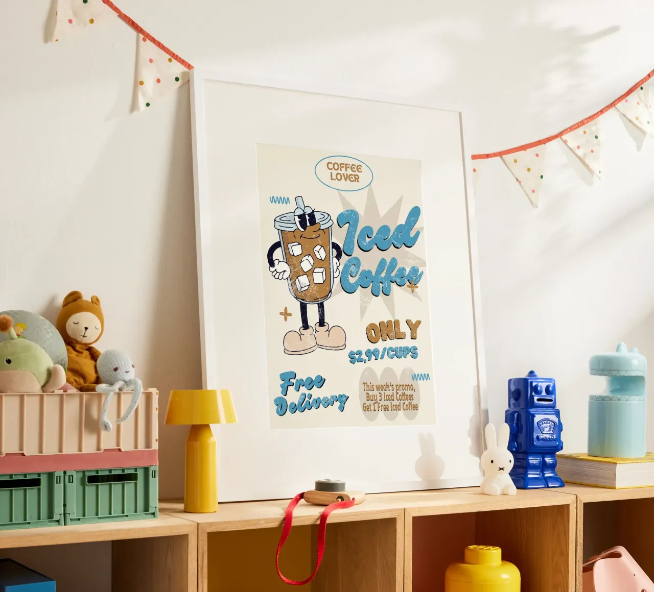 ICED COFFEE poster da COFFEE CLUB