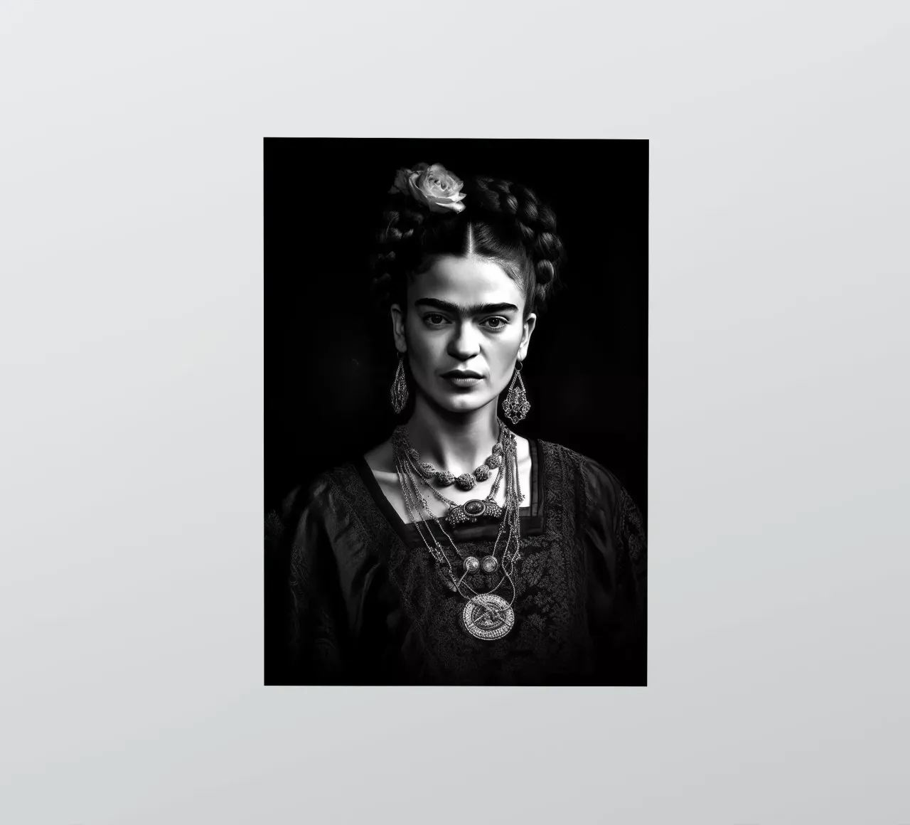 Frida Kahlo "Resilience Redefined" adesivo da Fantasias Florales