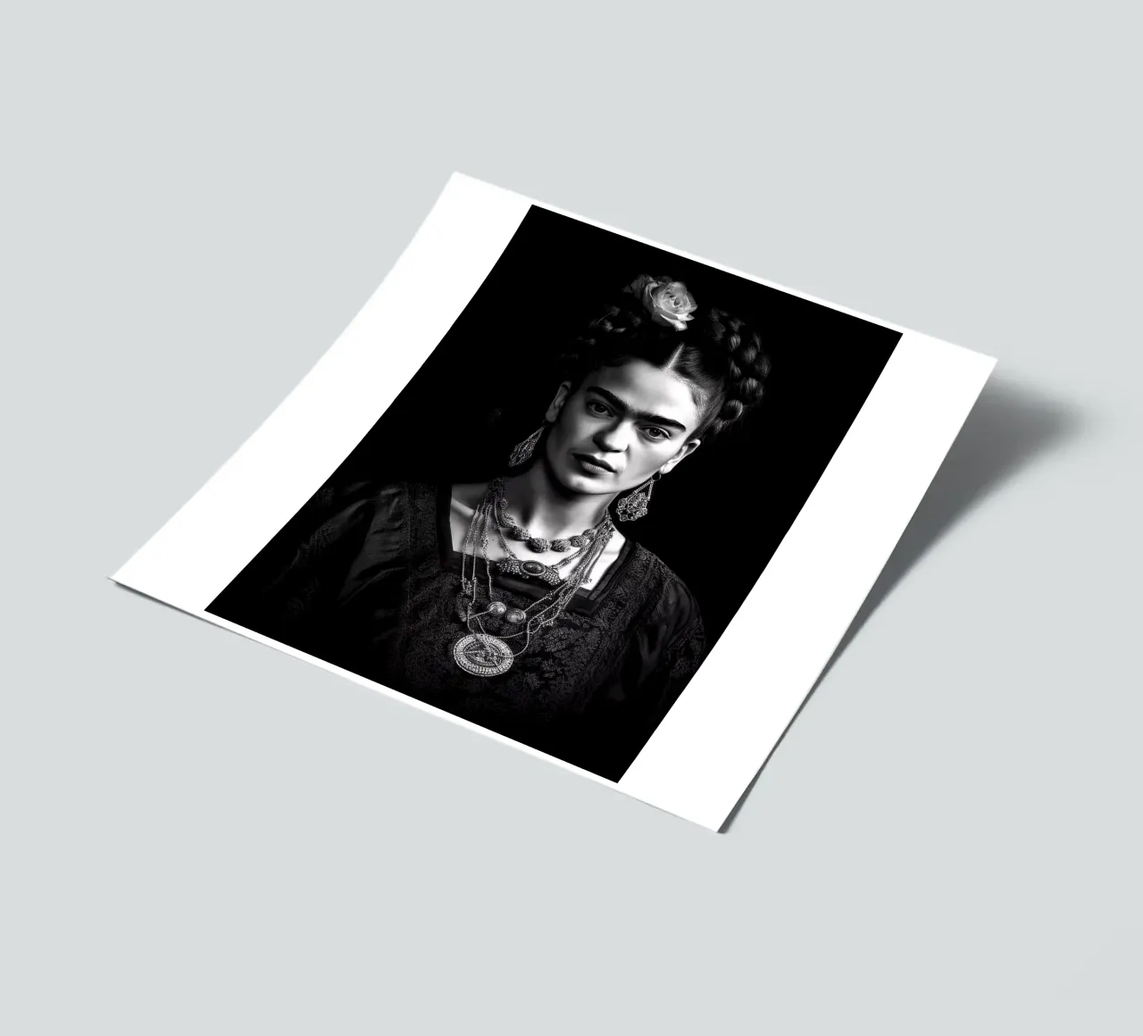 Frida Kahlo "Resilience Redefined" foglio adesivo da Fantasias Florales