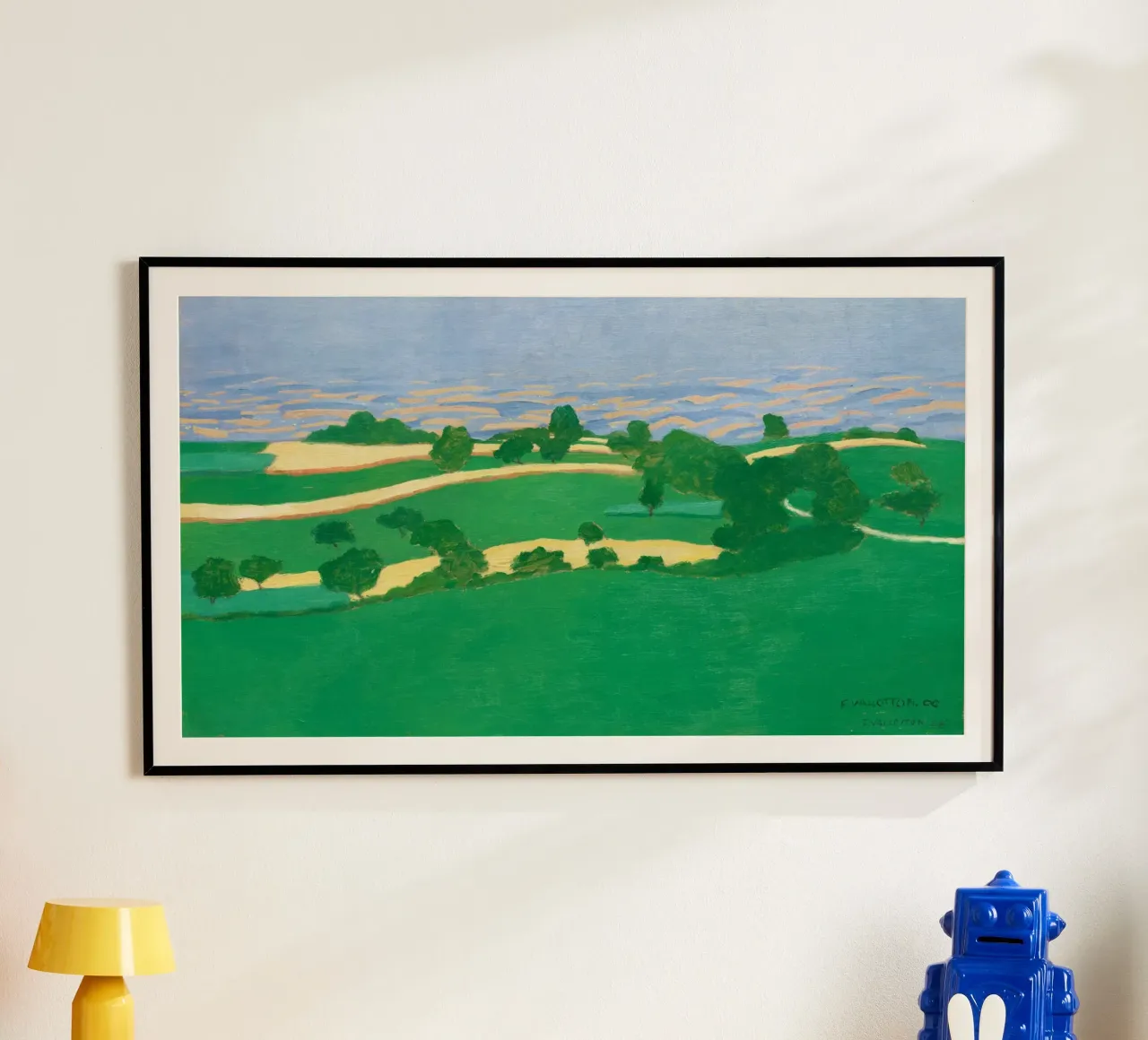 Corn Fields (Les Blés) by Félix Vallotton carta hahnemühle da Bisous Art