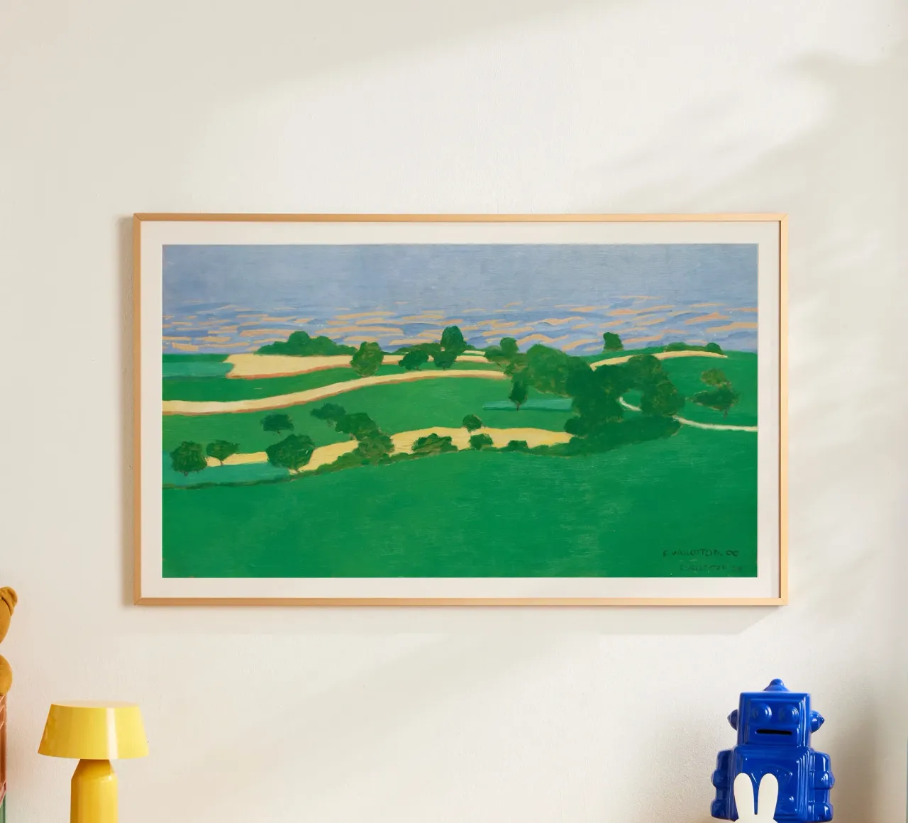 Corn Fields (Les Blés) by Félix Vallotton carta hahnemühle da Bisous Art