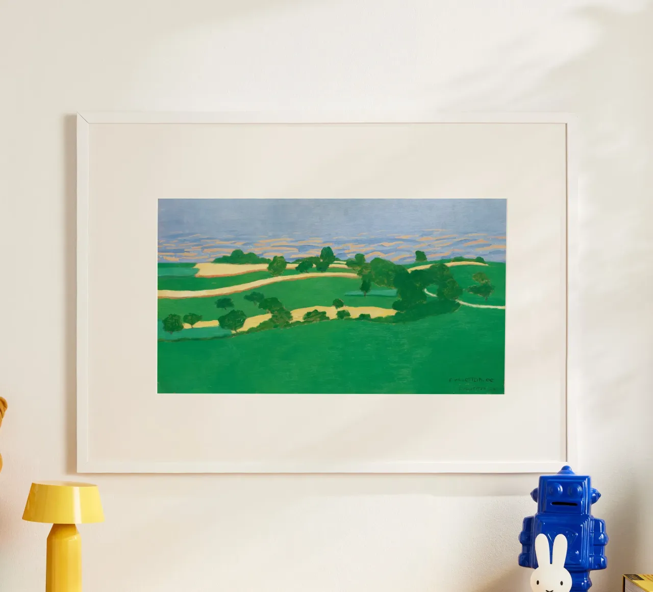 Corn Fields (Les Blés) by Félix Vallotton carta hahnemühle da Bisous Art