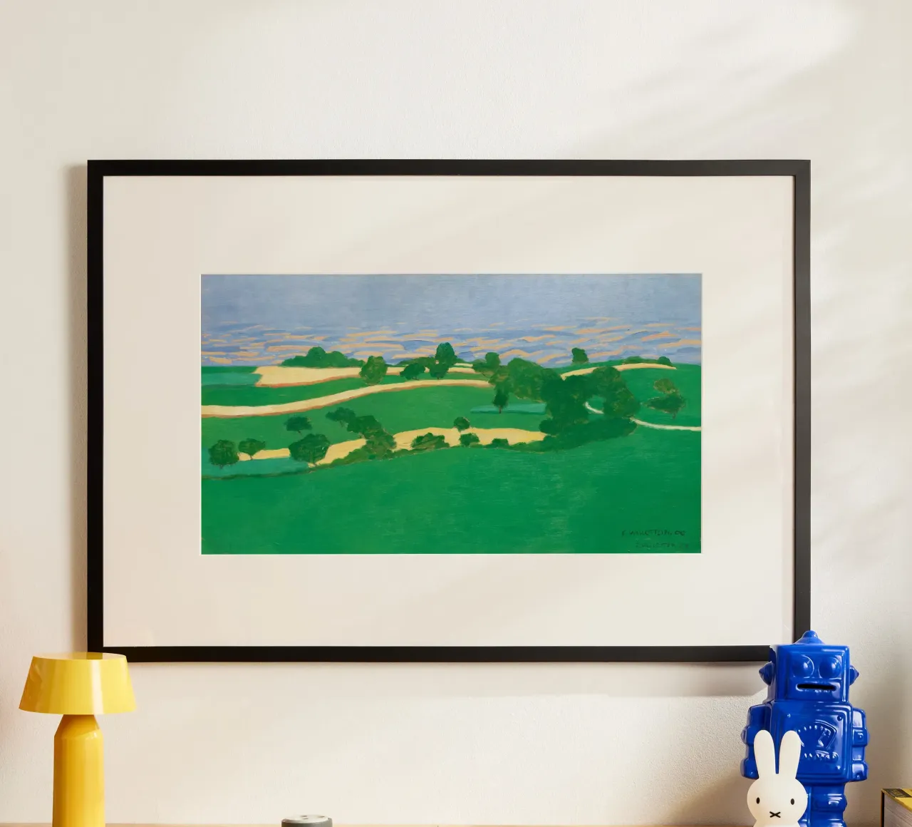 Corn Fields (Les Blés) by Félix Vallotton carta hahnemühle da Bisous Art