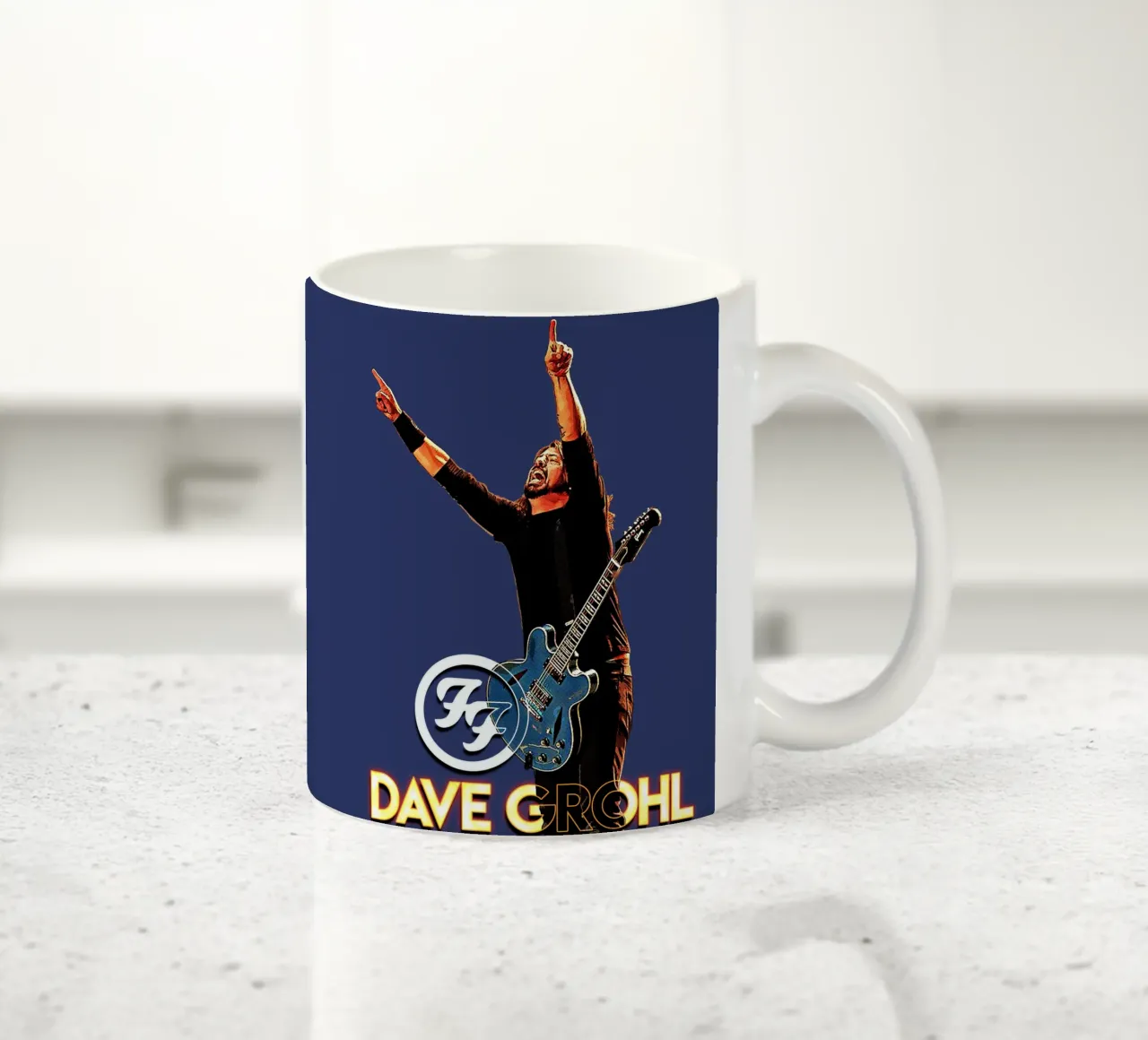 Dave Grohl tazza in ceramica da Gunawan Rb