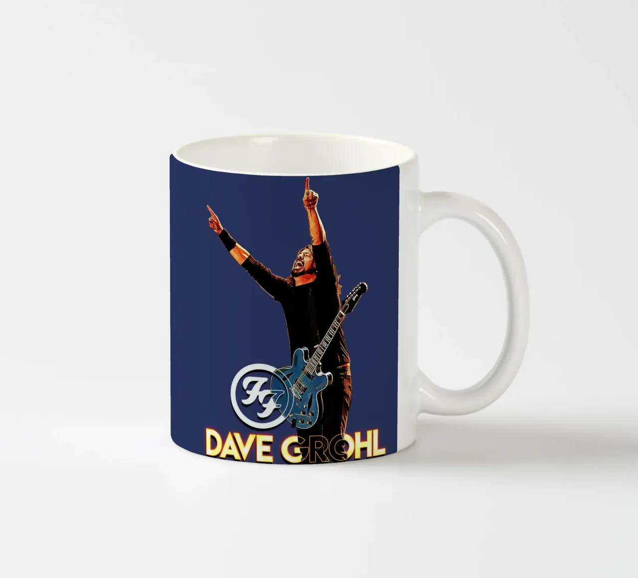 Dave Grohl tazza in ceramica da Gunawan Rb