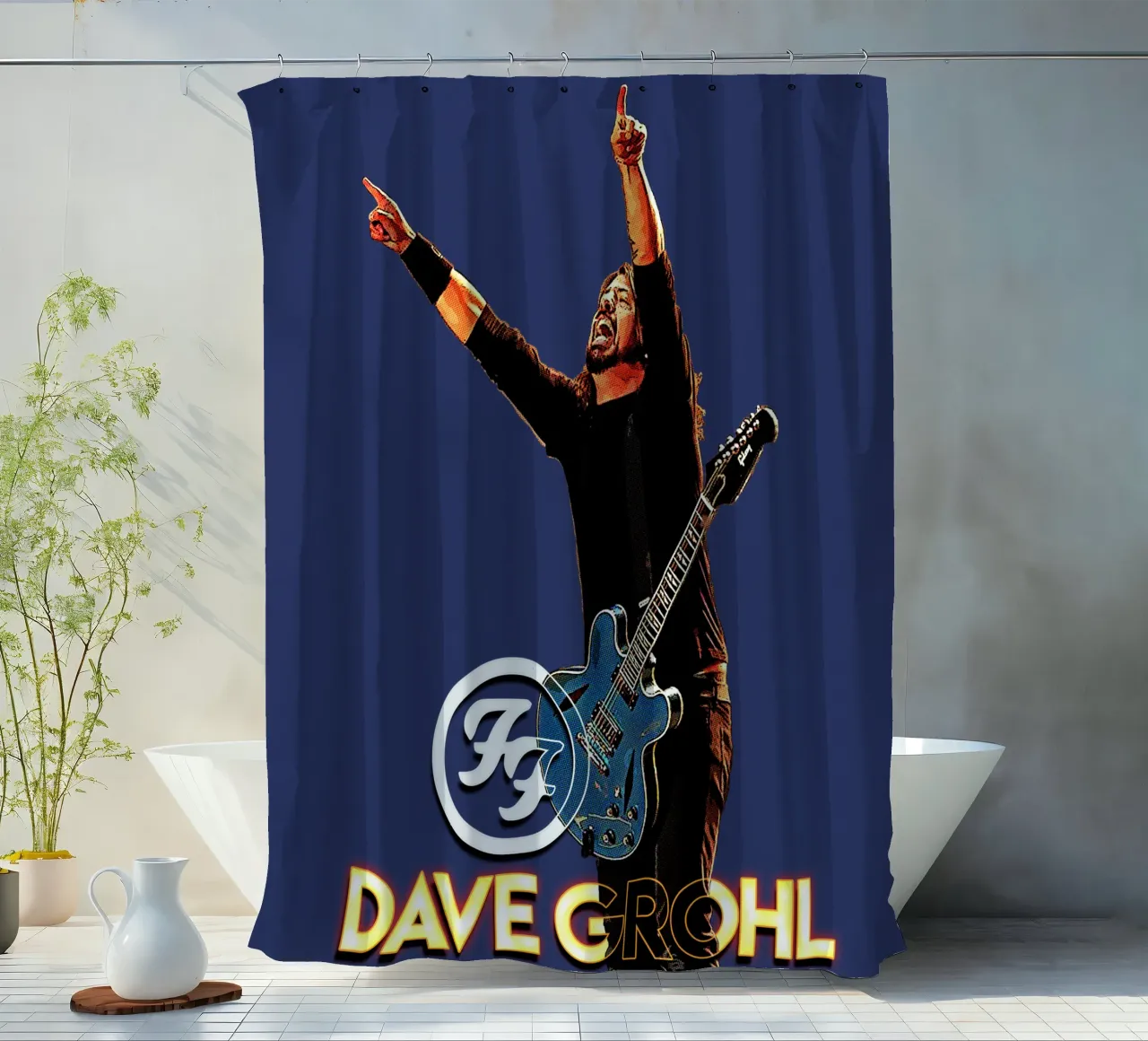 Dave Grohl tenda da doccia da Gunawan Rb