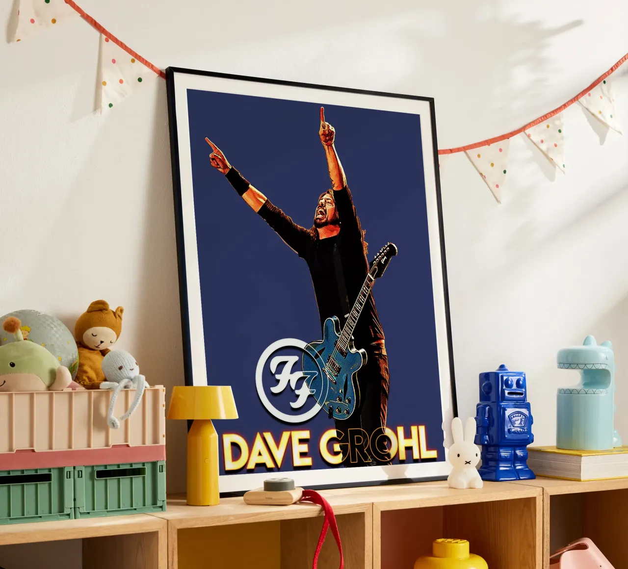 Dave Grohl poster da Gunawan Rb